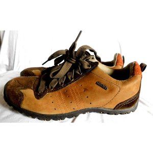 Skechers Women's Sneakers Brown Leather Lace Up 7